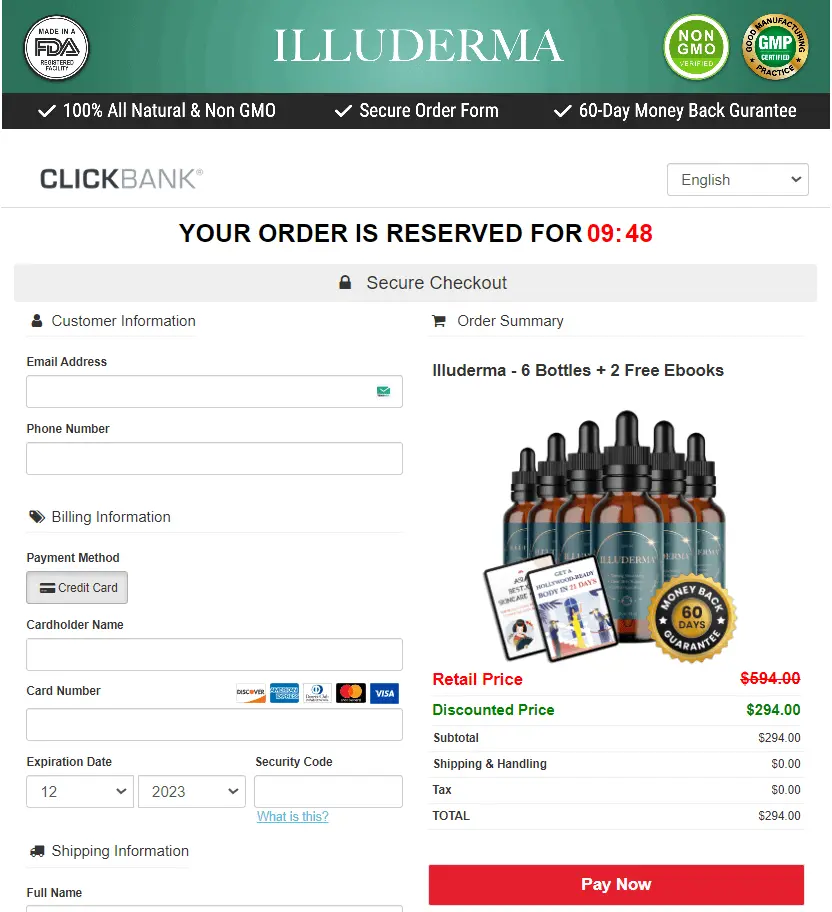 Illuderma-Secure-Checkout